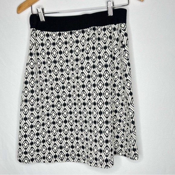 Gilli patterned skirt Size L black and white - Picture 2 of 10